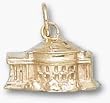 Univ Of Virginia Rotunda 3-D Charm/Pendant