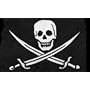 Jack Rackham "Calico Jack" Nylon 3x5 Flag