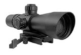 4x32 Compact Red and Green Illumination P4 Sniper/Green Lens/Quick Release