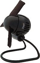 Vornado 12196 Zippi Design Tischventilator mit Soft-Nylon-Rotorsystem schwarz