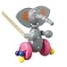 Orange Tree Elephant Push Along