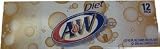 A&W Diet Cream Soda 2/12pks