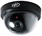 Imitation Dummy Dome Camera Indoor Outdoor Fake Security Decoy with Blinking LED