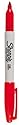 Sharpie Fine Point Permanent Markers, 12 Red Markers(30002)