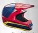 Thor Force Superlight Stingray Helmet- Navy/Red Large