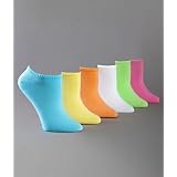 Women's Cotton No-Show Socks 6-Pack
