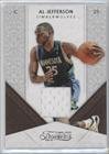 2009-10 Timeless Treasures Materials Jerseys #14 - Al Jefferson/100