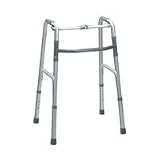 Graham Field Deluxe One Button Adjustable Folding Walker with Nitrile Grip for Adults, # 605070A, 1 ea