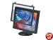 3M Black Framed Anti-Glare Filter for Standard LCD/CRT Desktop Monitor fits 14