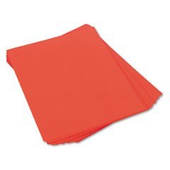 Riverside Paper Tru-Ray(R) Construction Paper, 18in. x 24in., Orange