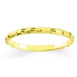 Size 04.00 14K Yellow Gold Jesus I Trust In You Ring