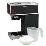 VPR 12-Cup Pour-Over Coffee Brewer w/2 Warmers (Black)