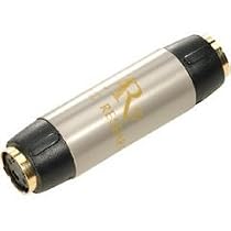 Acoustic Research PR421 Shielded Female-Female S-Video Barrel Connector, 1 per pk
