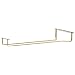 Adcraft BRGH-16/PKG 16 Inch Length, Brass Wire Glass Hanger (Pack of 2)
