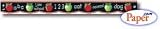 BORDER APPLE CHALKBOARD 35 SCALLOPED