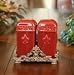 Drake Design Berry Red Salt and Pepper Shaker Set