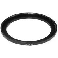 Adorama Step-Up Adapter Ring 67mm Lens to 77mm Filter Size