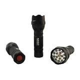 SUPER NEBO CSI 15 LED Black Tactical Laser Self Defense Flashlight!