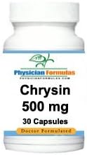 2 Bottles Chrysin 500 mg, 30 Capsules, Anti-inflammation &amp; Anti-oxidation - Endorsed by Dr. Ray Sahelian, M.D