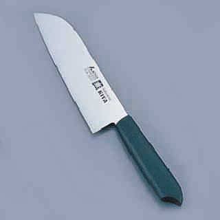 ニューエーデルワイス No.120 鎌型包丁 17cm[両刃]