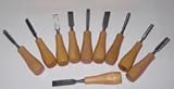 10 Piece wood carving set
