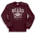 Brown - 76 Football League Champs Long Sleeve Tee