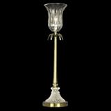 Dale Tiffany GB10233 Crystal Buffet Lamp - Light Antique Brass and Crystal Shade