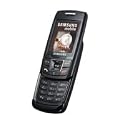 Samsung SGH-E250 Telefon mobil TriBand GSM 900 / 1800 / 1900 GPRS schwarz