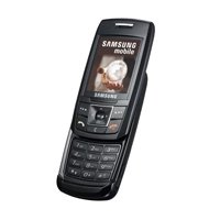 Samsung SGH-E250 Telefon mobil TriBand GSM 900 / 1800 / 1900 GPRS schwarz