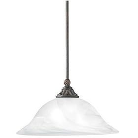 Thomas Lighting SL822923 Cambridge Large Pendant, Colonial Bronze