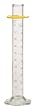 KIMAX Reverse Metric Scale Graduated Cylinders, White Scale - Class A, Kimble Chase