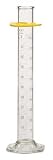 KIMAX Reverse Metric Scale Graduated Cylinders, White Scale - Class A, Kimble Chase