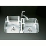 Kohler K-3181 Undertone Undercounter Kitchen Sink