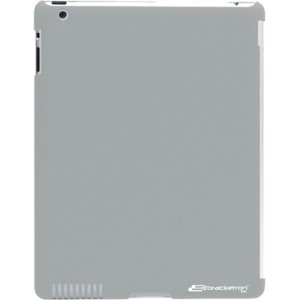Bracketron Back-iT ORG-335-BX Tablet PC Case. BACK-IT IPAD 2 BACK CVR-GREY BACK CASE/COVER FOR IPAD 2 PH-CAS. iPad - Gray - Polycarbonate, Plastic