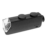 Hand Held 60X to 100X Manual Focus Microscope Magnifier Magnifying Glass