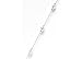 Signature 10 Diamond Cut Bead Rollo Anklet STERLING SILVER
