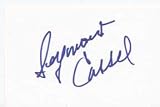 SEYMOUR CASSEL Signed Index Card In-Person