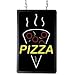 Benchmark 92006 Ultra-Bright Sign, Pizza, 12" Length x 18" Width x 1-1/4" Height