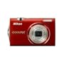 Nikon S5100 - C�mara Digital Compacta, 12.2 MP (2.7 pulgadas, 5x Zoom �ptico) - Rojo