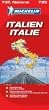 Italien: Nationalkarte. Ortsverzeichnis. Entfernungen und Fahrtzeiten. Verkehrsinformationen. Schiffsverbindungen Karte (Michelin Nationalkarte)