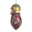 San Francisco 49ers White Player Christmas Tree Ornament - NFL Football