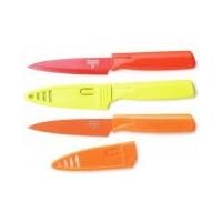 Kuhn Rikon Colori Nonstick Paring Knife Set of 3