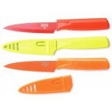 Kuhn Rikon Colori Nonstick Paring Knife Set of 3