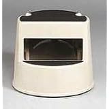 Rubbermaid Rolling Step Stool Beige by Rubbermaid