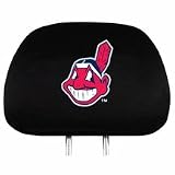 Cleveland Indians Head Rest Covers - Set of 2 