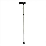 Aluminum Folding Walking Cane Color: Silver