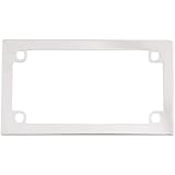 Bell Automotive 22-1-46147-8 Classic Chrome Motorcycle License Plate Frame by Bell