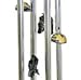 StealStreet SS-G-41353 Wind Chime Round Top Motorcycle Hanging Garden Decoration Windchime