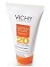 Protective Cream for face and particularly exposed areas. SPF 20 Cream. Contains Mexoryl XL. High coverage technology. Vichy thermal spa water. Preservative-free. Prevents sun- induced skin damage. Fights onset of pigment patches. Moisturizing. Matt result. For dark or already tanned skin. Photostable. Hypoallergenic. Water-resistant. 50 ml tube