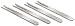 Blomus 63152 4 Pc Snack Fork Set